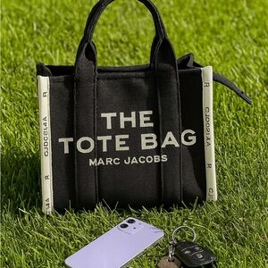 Marc Jacobs Black and White Tote Bag